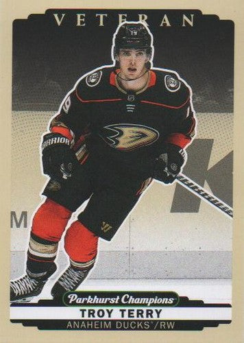 #156 Troy Terry - Anaheim Ducks - 2022-23 Parkhurst Champions Hockey
