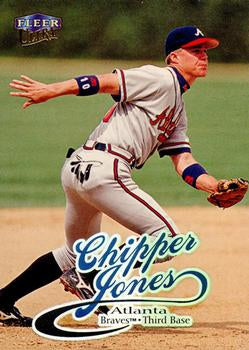#156 Chipper Jones - Atlanta Braves - 1999 Ultra Baseball