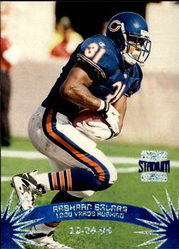 #156 Rashaan Salaam - Chicago Bears - 1996 Stadium Club Football