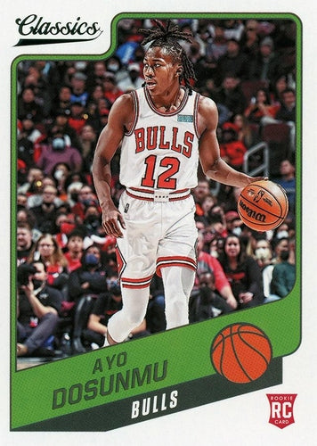 #156 Ayo Dosunmu - Chicago Bulls - 2021-22 Panini Chronicles Basketball