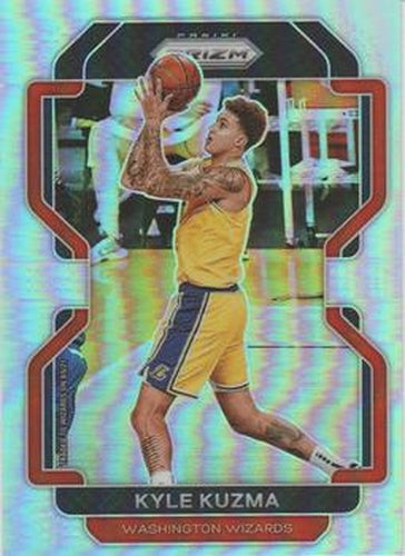 #156 Kyle Kuzma - Washington Wizards - 2021-22 Panini Prizm - Silver Basketball
