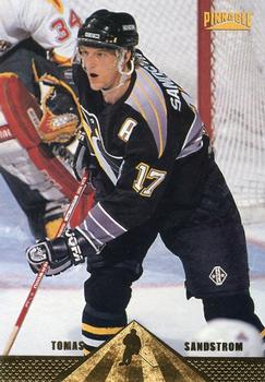#156 Tomas Sandstrom - Pittsburgh Penguins - 1996-97 Pinnacle Hockey