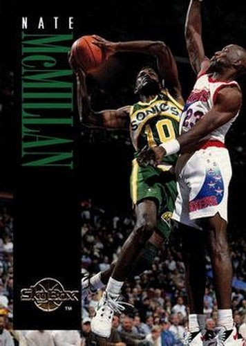 #156 Nate McMillan - Seattle SuperSonics - 1994-95 SkyBox Premium Basketball