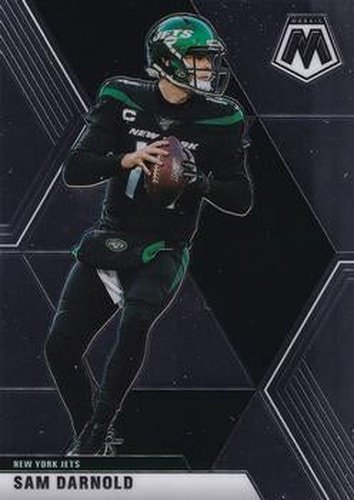 #156 Sam Darnold - New York Jets - 2020 Panini Mosaic Football