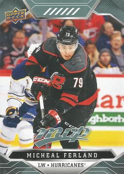 #156 Micheal Ferland - Carolina Hurricanes - 2019-20 Upper Deck MVP Hockey
