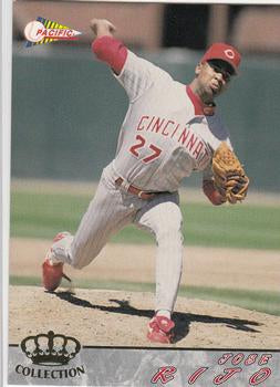 #156b Jose Rijo - Cincinnati Reds - 1994 Pacific Baseball