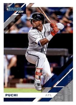 #156b Ozzie Albies - Atlanta Braves - 2019 Donruss Baseball