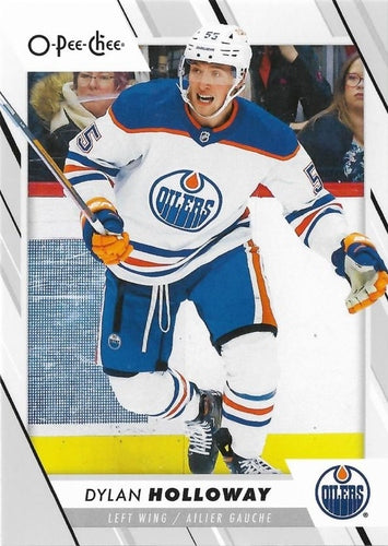 #157 Dylan Holloway - Edmonton Oilers - 2023-24 O-Pee-Chee Hockey