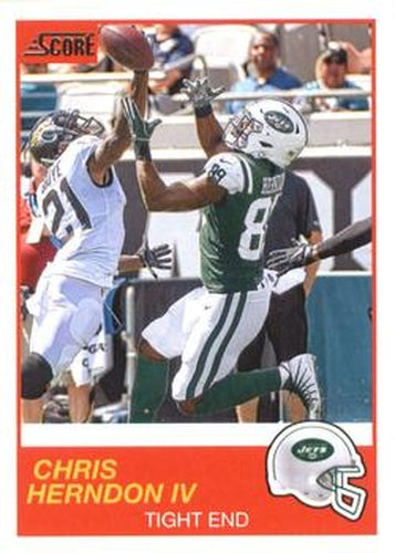 #157 Chris Herndon IV - New York Jets - 2019 Score Football