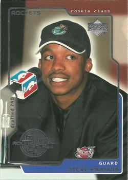 #157 Steve Francis - Houston Rockets - 1999-00 Upper Deck Basketball