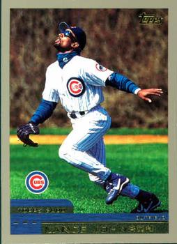 #157 Lance Johnson - Chicago Cubs - 2000 Topps Baseball