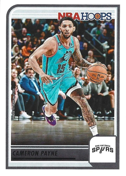 #157 Cameron Payne - San Antonio Spurs - 2023-24 Hoops Basketball