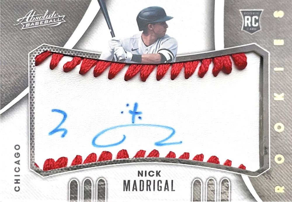 #157 Nick Madrigal - Chicago White Sox - 2021 Panini Absolute Baseball