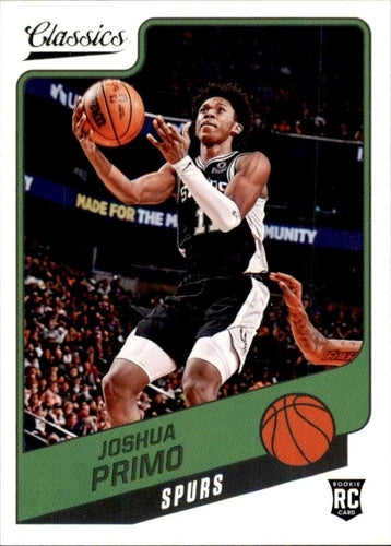 #157 Joshua Primo - San Antonio Spurs - 2021-22 Panini Chronicles Basketball