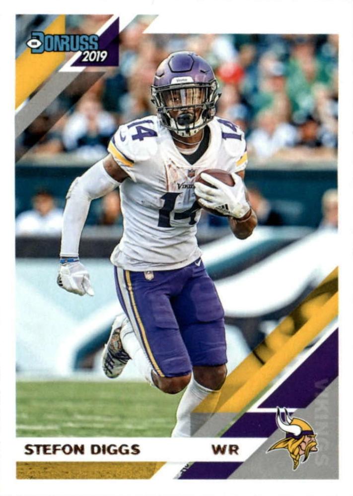#157 Stefon Diggs - Minnesota Vikings - 2019 Donruss Football