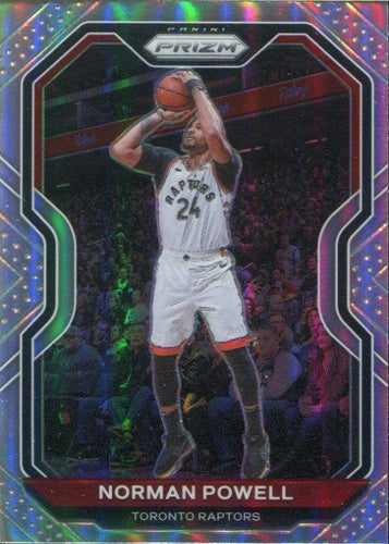 #157 Norman Powell - Toronto Raptors - 2020-21 Panini Prizm - Silver Prizms Basketball