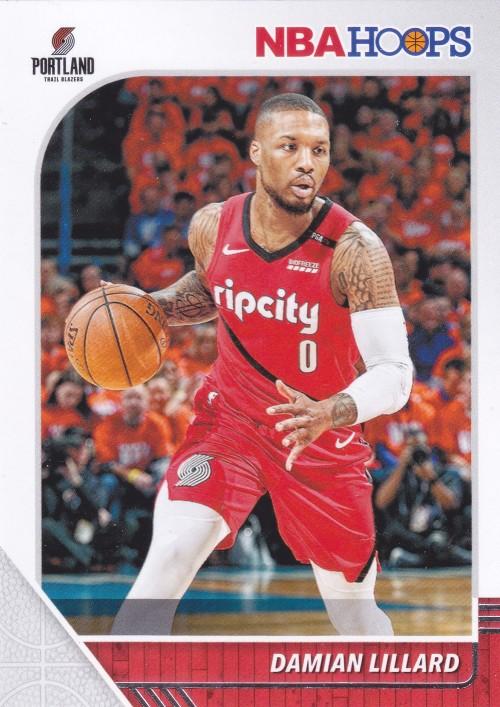 #157 Damian Lillard - Portland Trail Blazers - 2019-20 Hoops Basketball