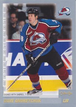 #157 Dave Andreychuk - Buffalo Sabres - 2000-01 O-Pee-Chee Hockey