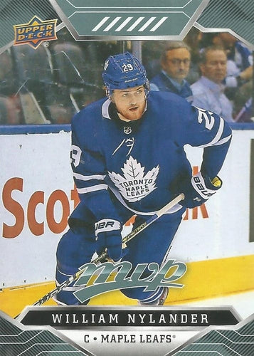 #157 William Nylander - Toronto Maple Leafs - 2019-20 Upper Deck MVP Hockey