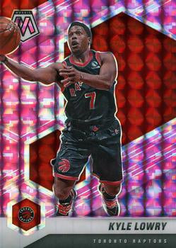 #157 Kyle Lowry - Toronto Raptors - 2020-21 Panini Mosaic - Mosaic Camo Pink Basketball