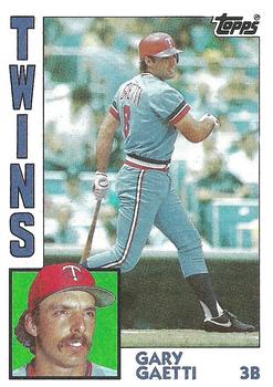 #157 Gary Gaetti - Minnesota Twins - 1984 Topps Baseball