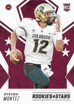 #157 Steven Montez - Washington Football Team - 2020 Panini Rookies & Stars Football