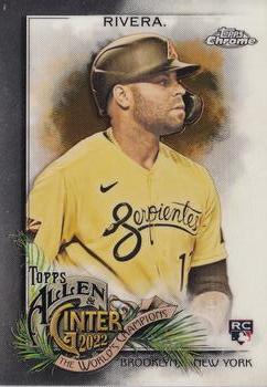 #157 Emmanuel Rivera - Arizona Diamondbacks - 2022 Topps Allen & Ginter Chrome Baseball