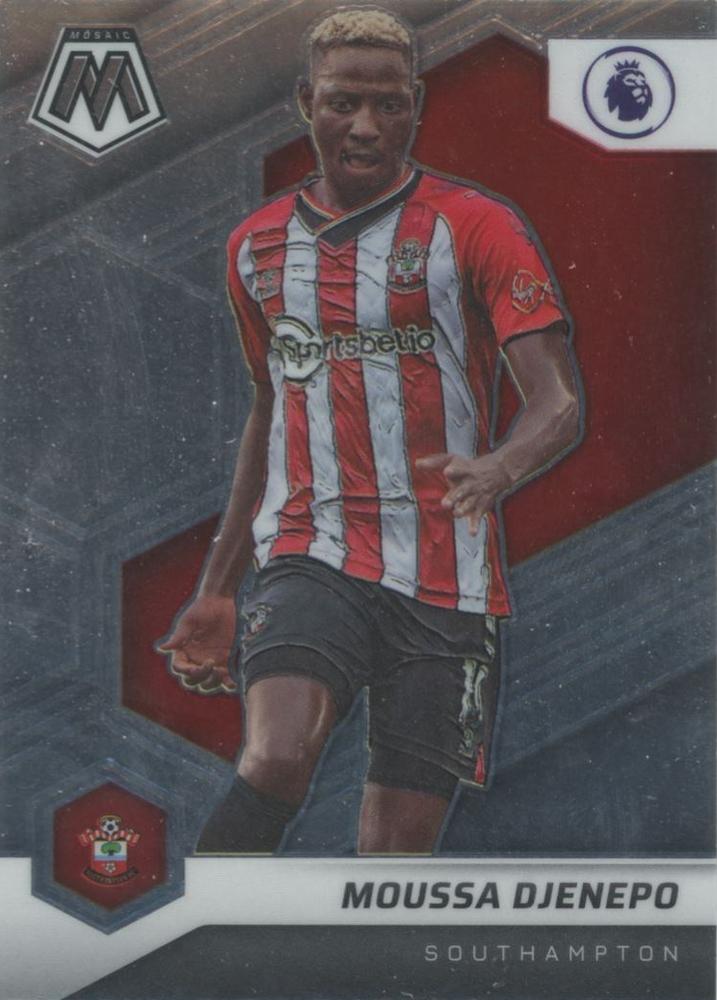 #157 Moussa Djenepo - Southampton - 2021-22 Panini Mosaic Premier League Soccer