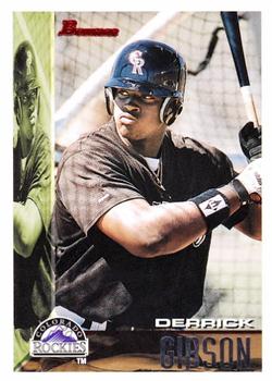#157 Derrick Gibson - Colorado Rockies - 1995 Bowman Baseball