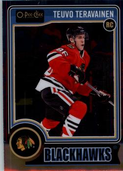 #157a Teuvo Teravainen - Chicago Blackhawks - 2014-15 O-Pee-Chee Platinum Hockey