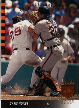 #157 Chris Hoiles - Baltimore Orioles - 1993 SP Baseball