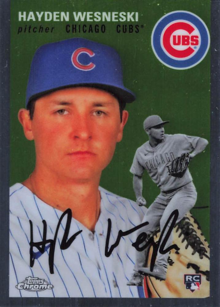 #157 Hayden Wesneski - Chicago Cubs - 2023 Topps Chrome Platinum Anniversary Baseball