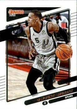 #157 Dejounte Murray - San Antonio Spurs - 2021-22 Donruss Basketball