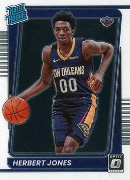#157 Herbert Jones - New Orleans Pelicans - 2021-22 Donruss Optic Basketball