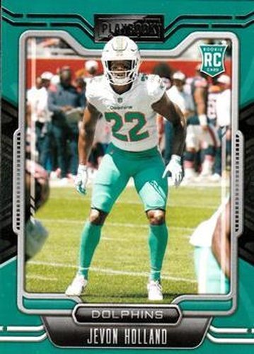 #157 Jevon Holland - Miami Dolphins - 2021 Panini Playbook Football