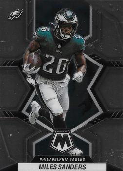 #157 Miles Sanders - Philadelphia Eagles - 2022 Panini Mosaic Football