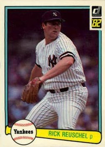 #157 Rick Reuschel - New York Yankees - 1982 Donruss Baseball