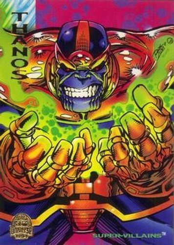#157 Thanos - 1994 Fleer Marvel Universe