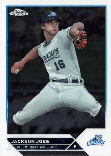 #PDC-157 Jackson Jobe - West Michigan Whitecaps - 2023 Topps Pro Debut - Chrome Baseball