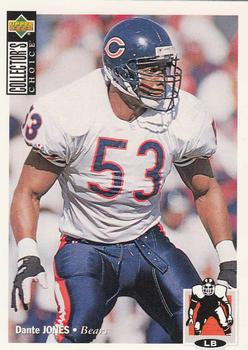 #157 Dante Jones - Chicago Bears - 1994 Collector's Choice Football
