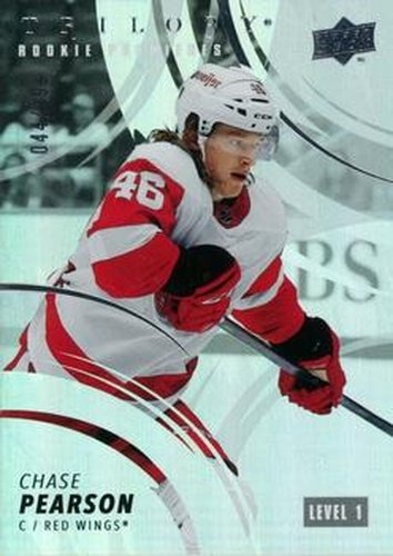 #157 Chase Pearson - Detroit Red Wings - 2022-23 Upper Deck Trilogy Hockey