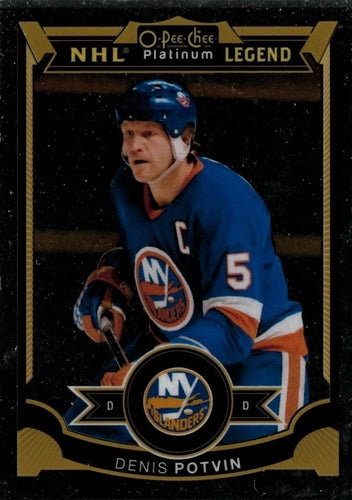 #157 Denis Potvin - New York Islanders - 2015-16 O-Pee-Chee Platinum Hockey