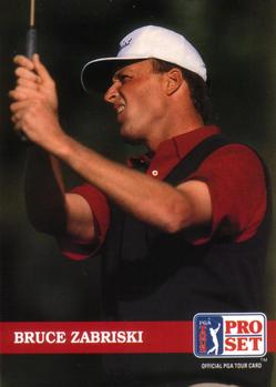 #157 Bruce Zabriski - 1992 Pro Set PGA Tour Golf
