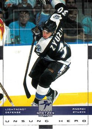 #157 Andrei Zyuzin - Tampa Bay Lightning - 1999-00 Upper Deck Wayne Gretzky Hockey