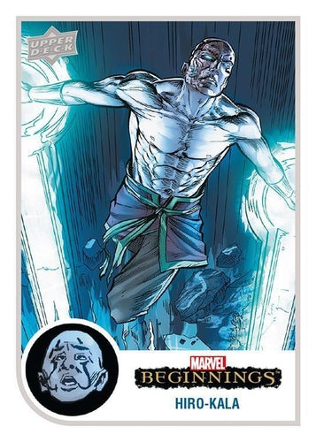 #157 Hiro-Kala - 2022 Upper Deck Marvel Beginnings