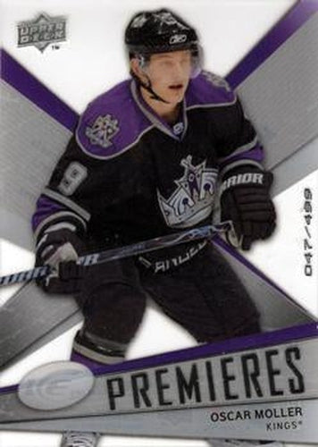 #157 Oscar Moller - Los Angeles Kings - 2008-09 Upper Deck Ice Hockey