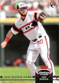 #157b Jake Burger - Chicago White Sox - 2022 Stadium Club Baseball
