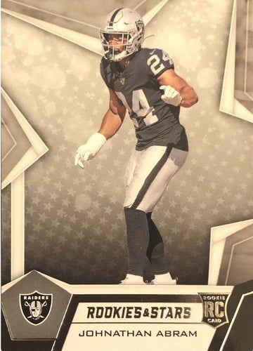 #158 Johnathan Abram - Oakland Raiders - 2019 Panini Rookies & Stars Football