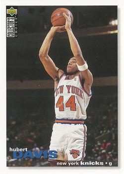 #158 Hubert Davis - New York Knicks - 1995-96 Collector's Choice Basketball