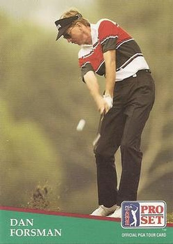 #158 Dan Forsman - 1991 Pro Set PGA Tour Golf